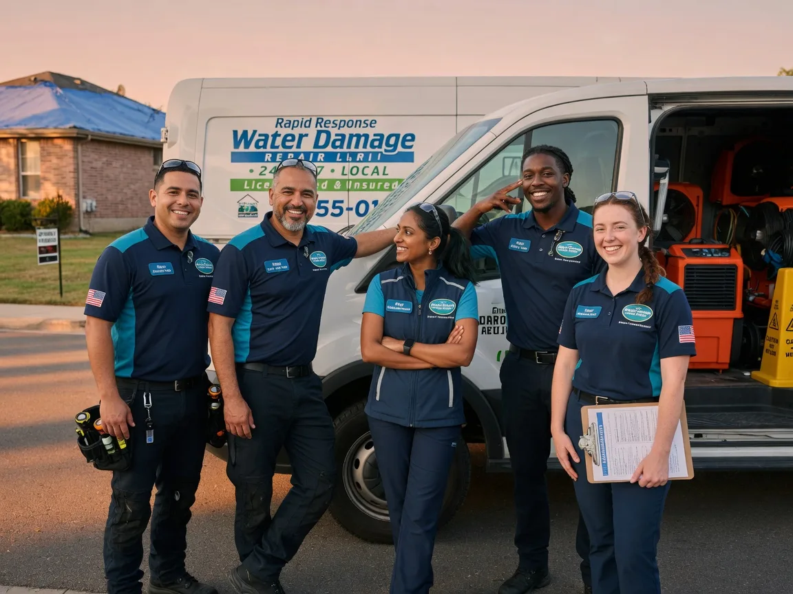 Water Damage Restoration company in Priddy, TX