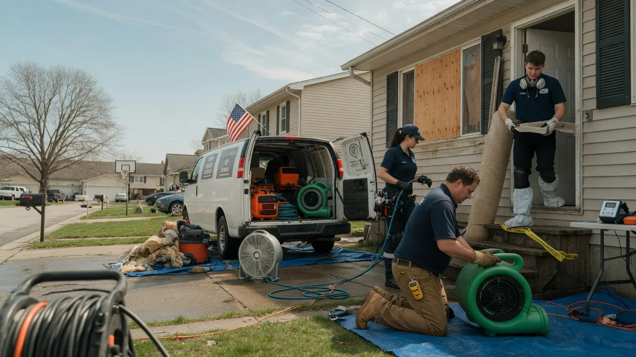 Water Damage Restoration in Priddy, TX near me